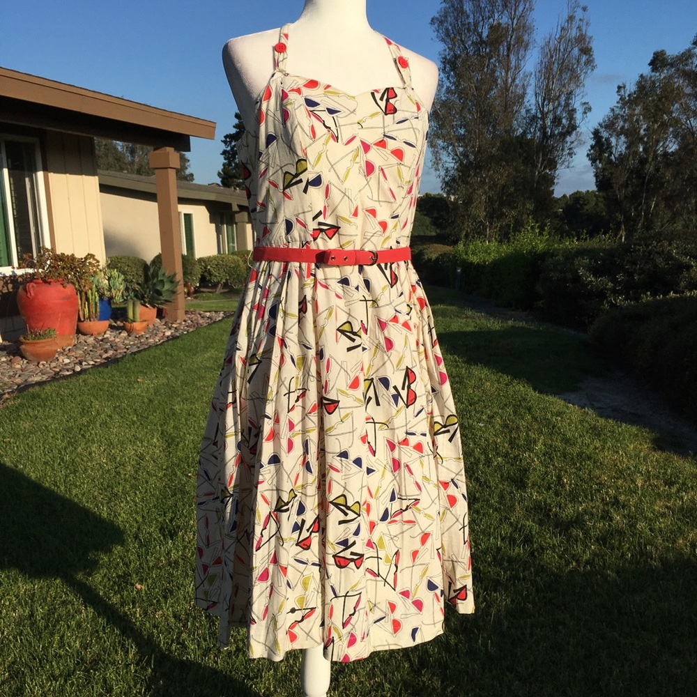 Shades pin up dress
